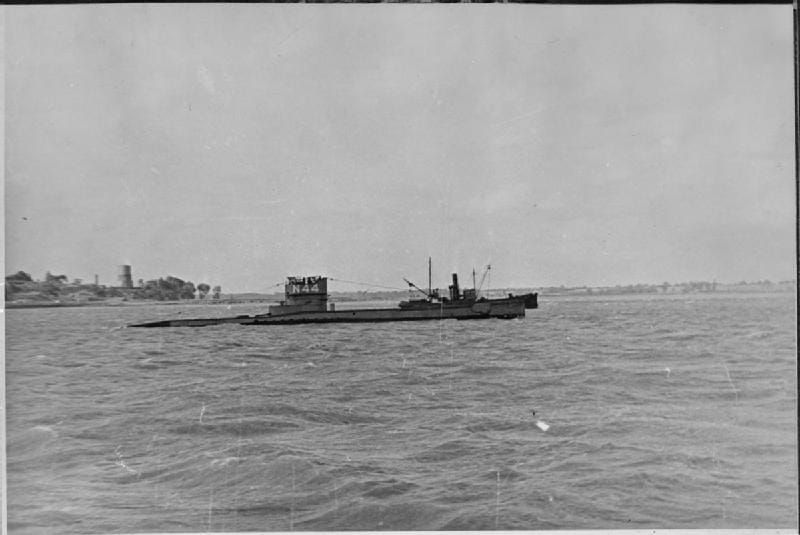 The Secret Submarines of Barnet Beach